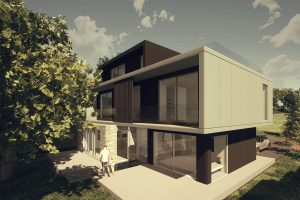 carboss bay cgi rear 1 300x200 - Treloyhan Manor plot 11